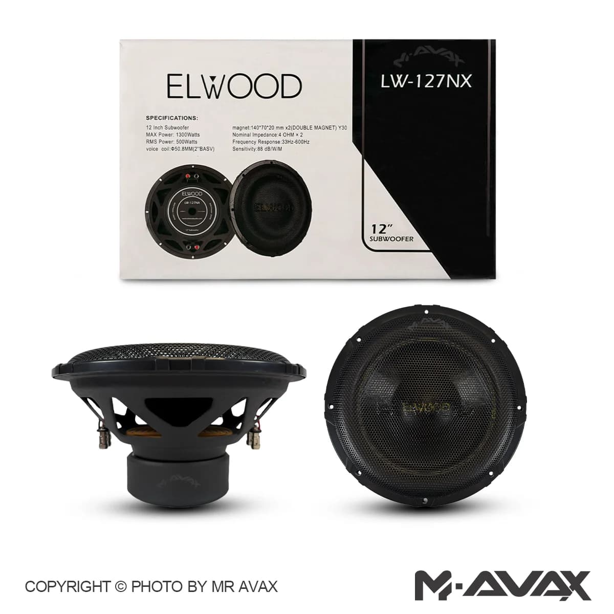 ساب ووفر 12 اینچ الوود LW-127NX — تصویر ۲