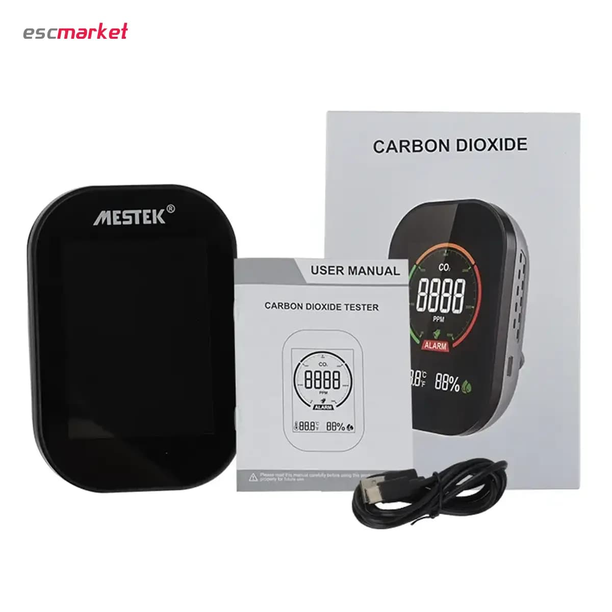 دی اکسید کربن سنج مستک مدل MESTEK CO2 — تصویر ۶