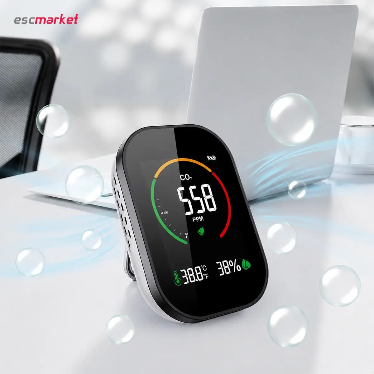 دی اکسید کربن سنج مستک مدل MESTEK CO2 — تصویر ۵