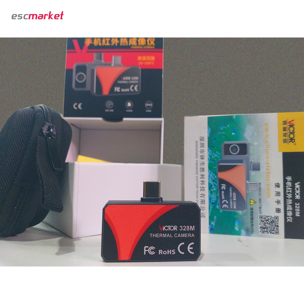 دوربین حرارتی ویکتور مدل VICTOR 328M – تا550 درجه — تصویر ۴