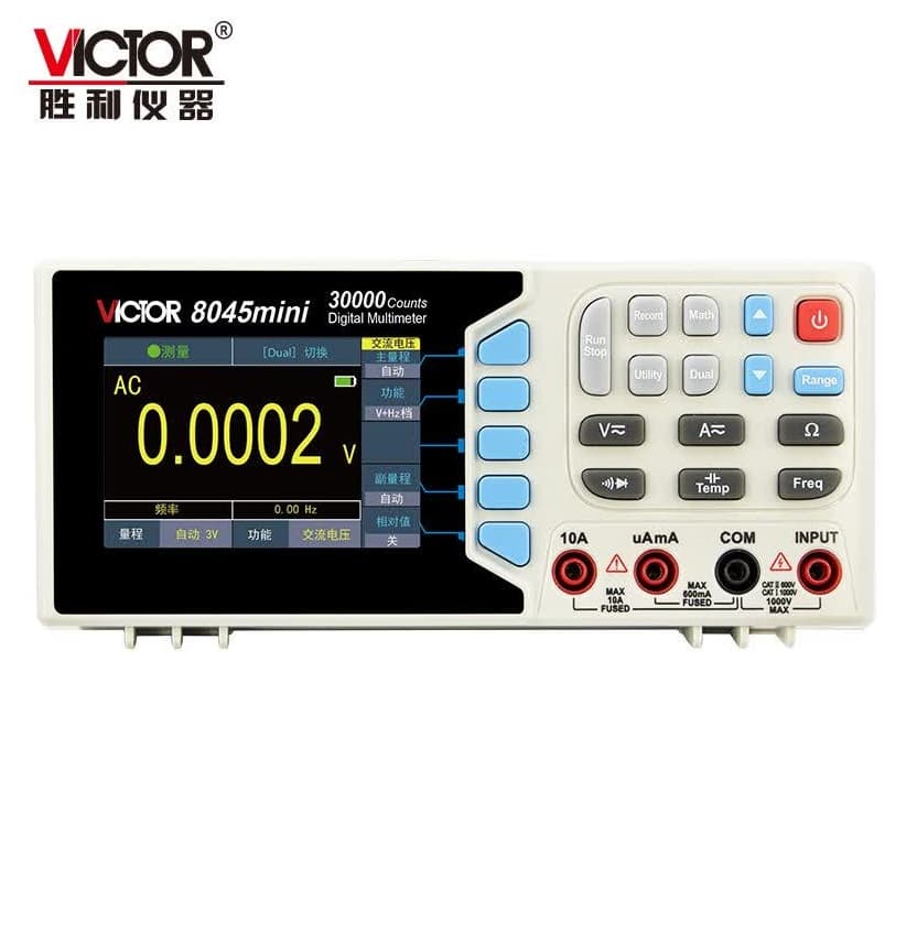 مولتی متر رومیزی ویکتور مدل Victor VC8045 mini — تصویر ۵