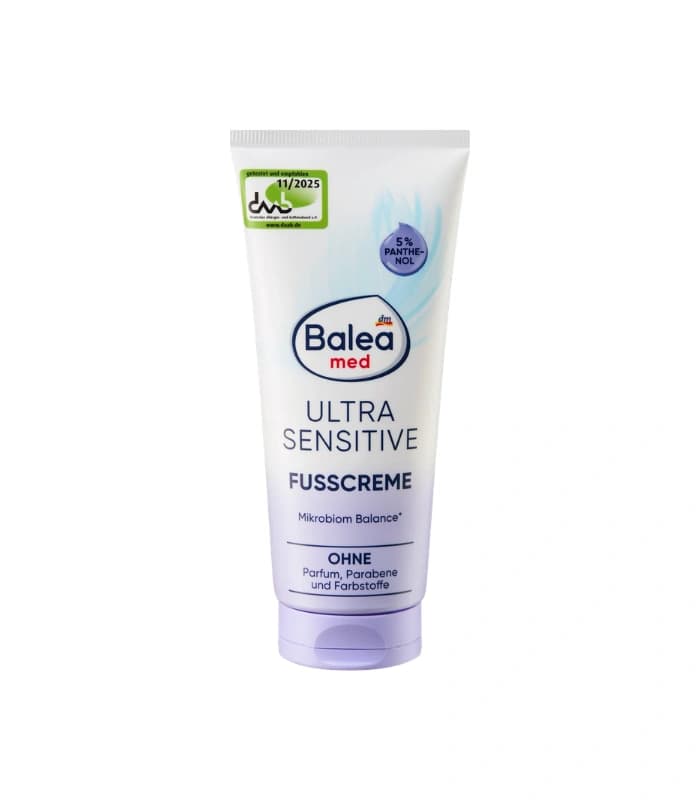 کرم پای فوق‌حساس Balea MED Ultra Sensitive – ۱۰۰ میلی‌لیتر
