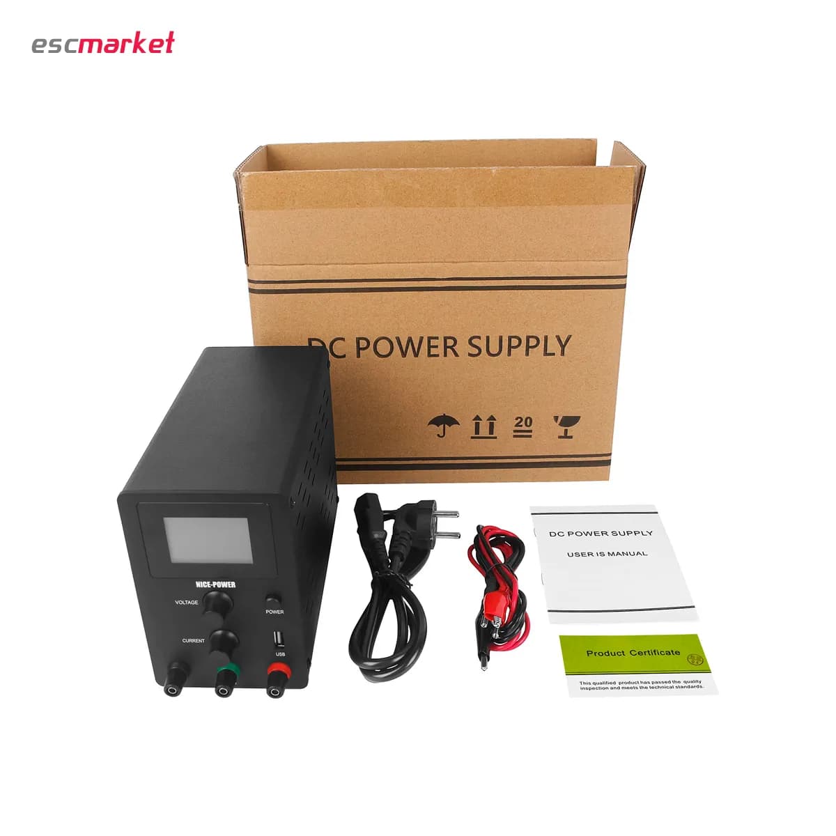 منبع تغذیه NICE POWER مدل R-SPS3010D — تصویر ۶