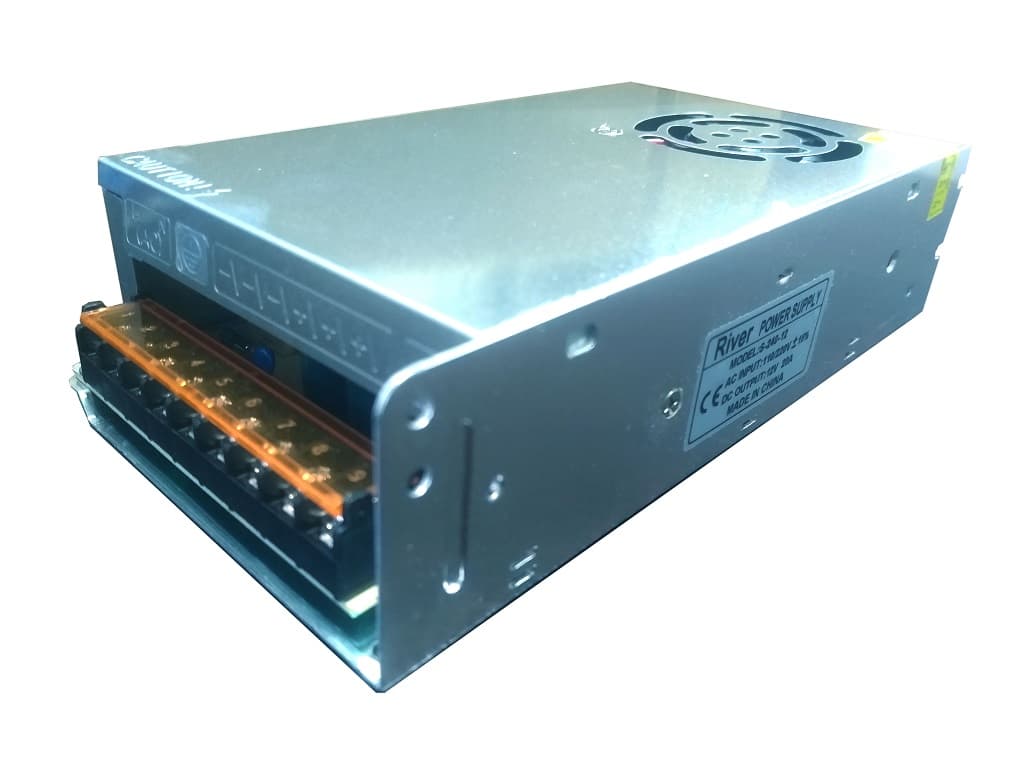 منبع تغذیه صنعتی سوئیچینگ 12 ولت 20 آمپر S-240-12