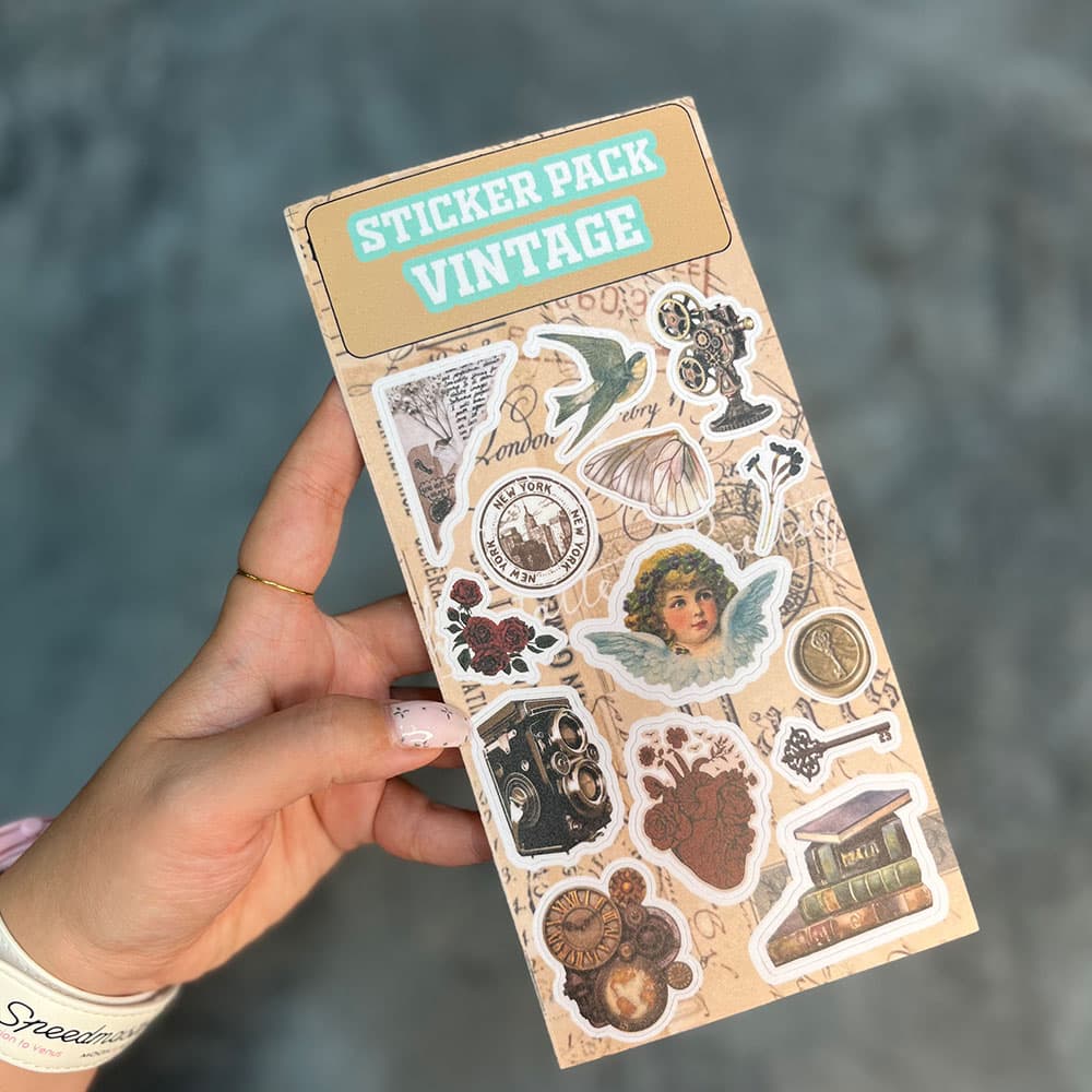 پک استیکر طرح وینتیج VINTAGE