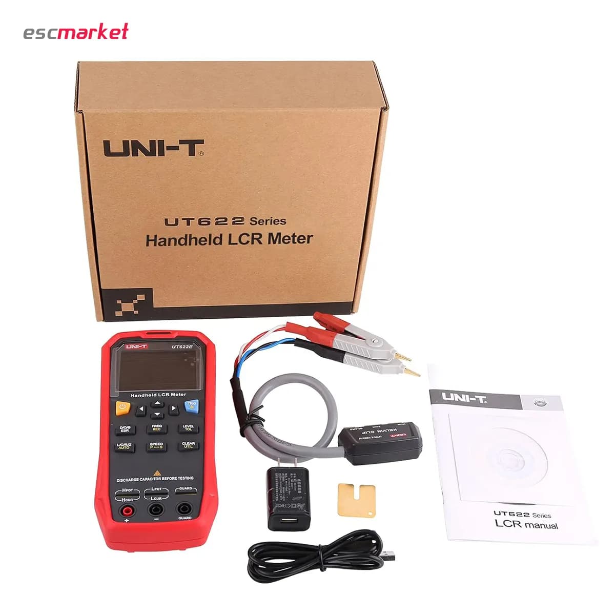 ال سی آر متر دیجیتال یونیتی مدل UNI-T UT622E — تصویر ۶