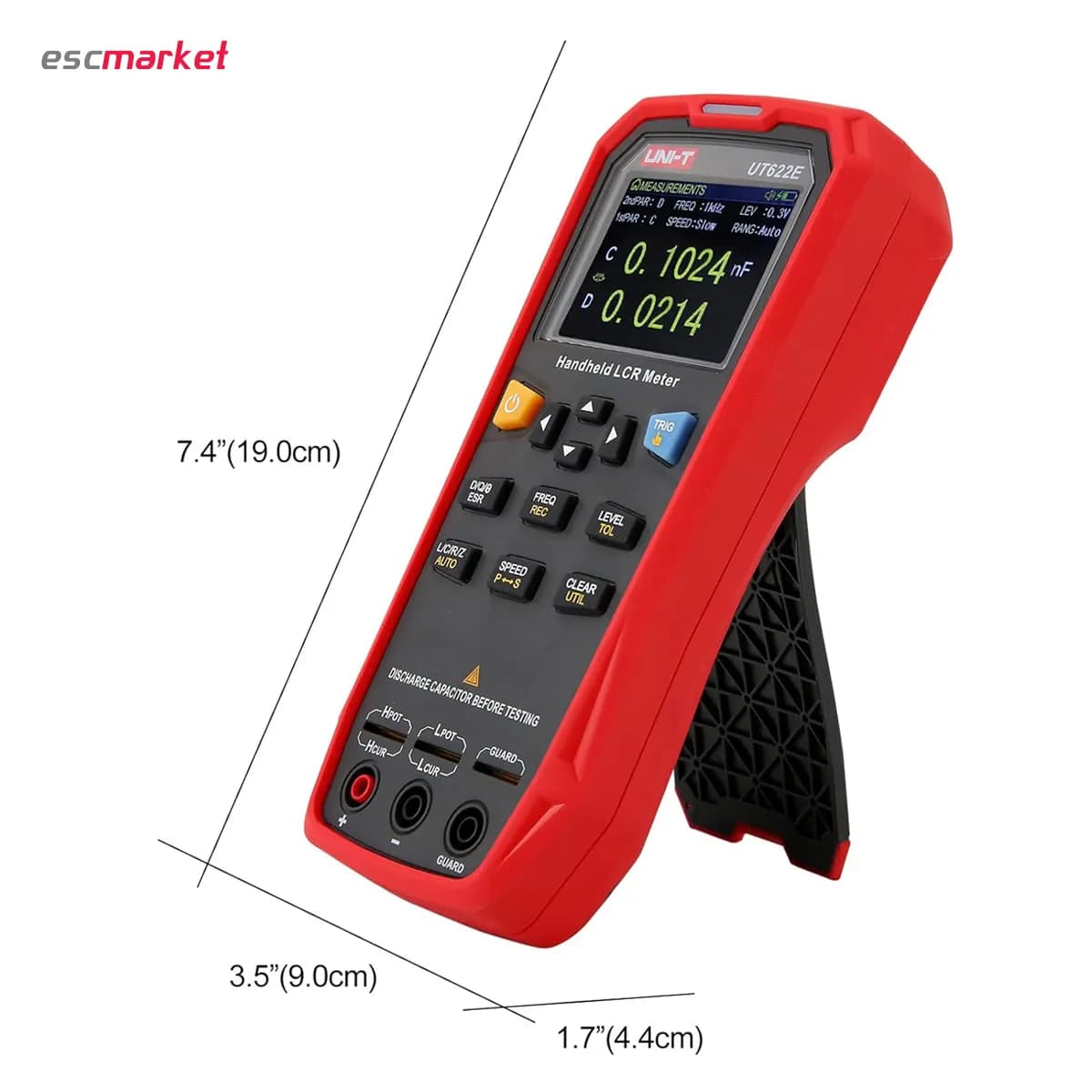 ال سی آر متر دیجیتال یونیتی مدل UNI-T UT622E — تصویر ۴