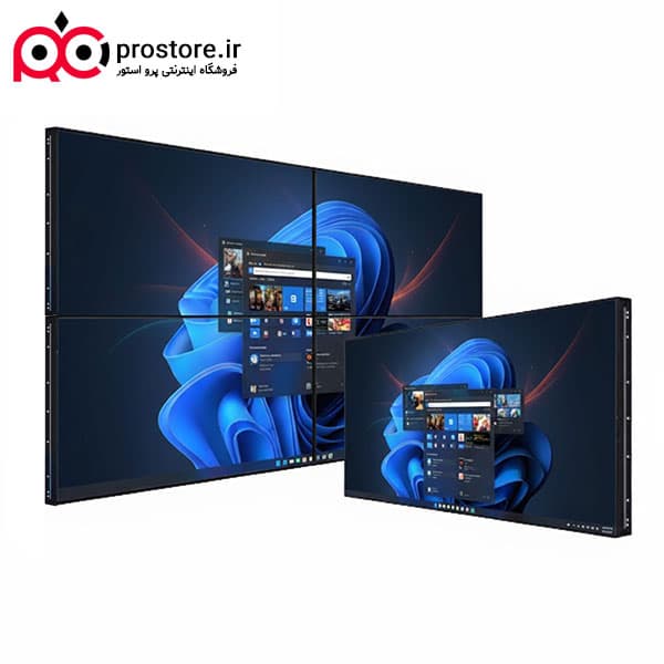 نمایشگر صنعتی ویدئووال 55 اینچ ال جی بزل 0.88 مدل pr55vL088 — تصویر ۵