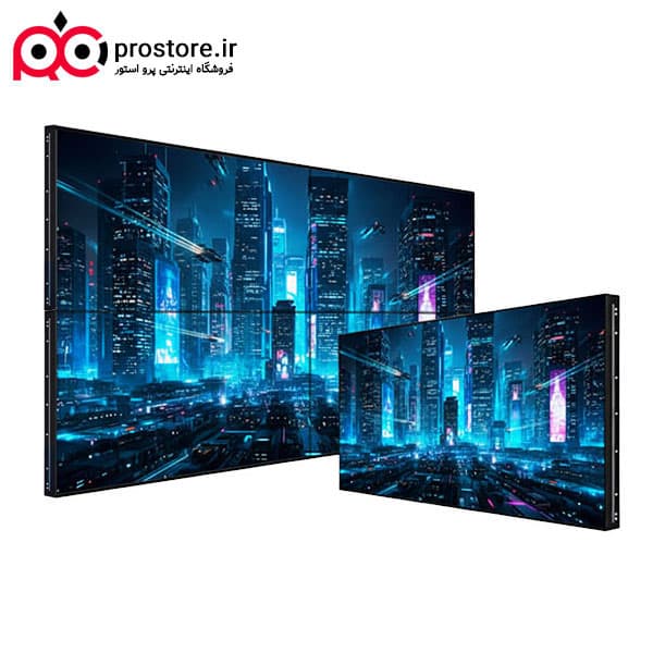 نمایشگر صنعتی ویدئووال 55 اینچ ال جی بزل 0.88 مدل pr55vL088 — تصویر ۲