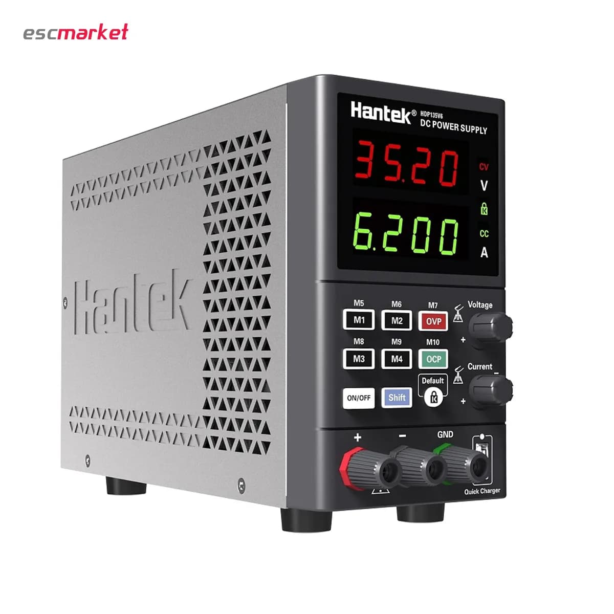 منبع تغذیه هانتک مدل HDP135V6A ظرفیت ۳۵ ولت ۶ آمپر حافظه دار — تصویر ۳