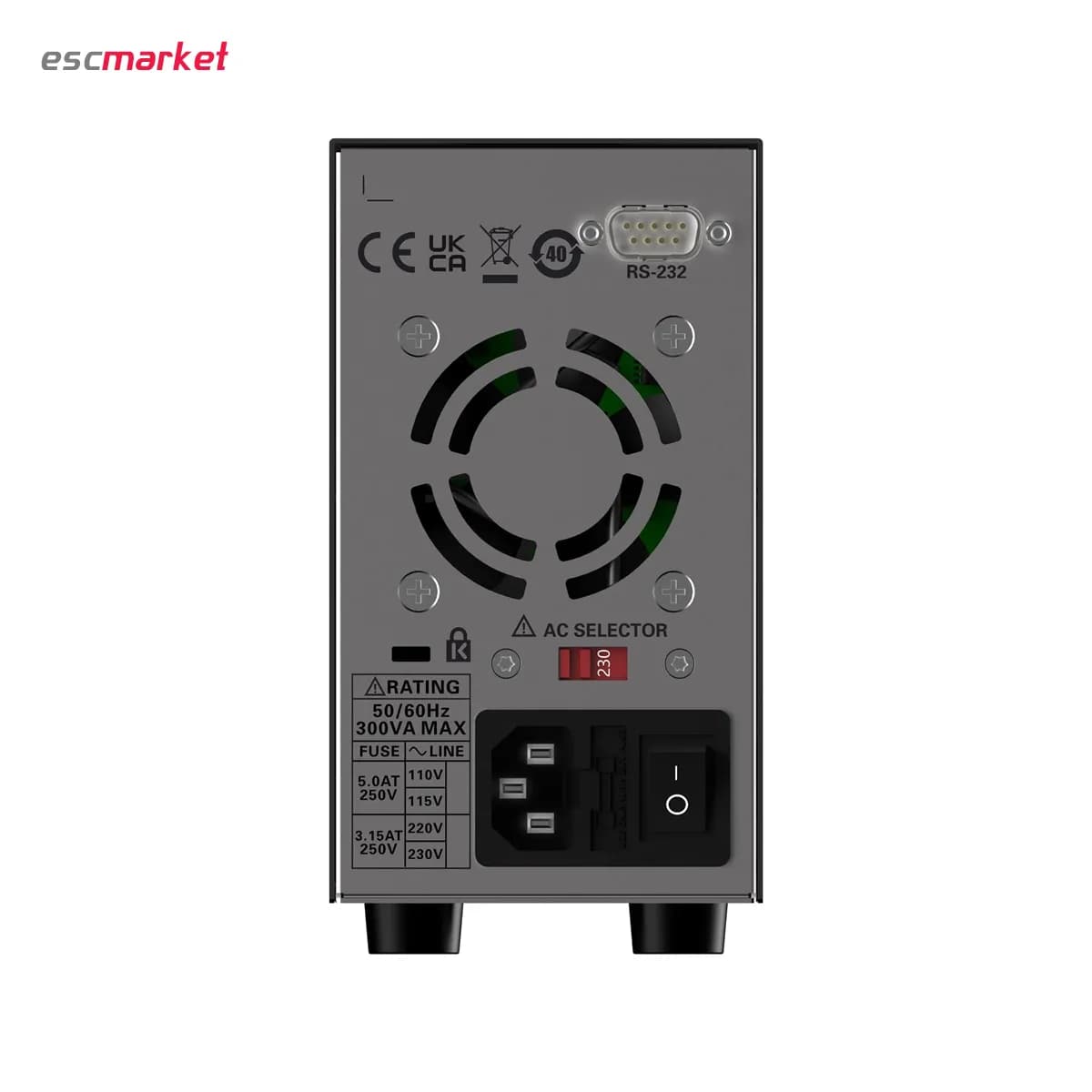 منبع تغذیه هانتک مدل HDP135V6A ظرفیت ۳۵ ولت ۶ آمپر حافظه دار — تصویر ۷