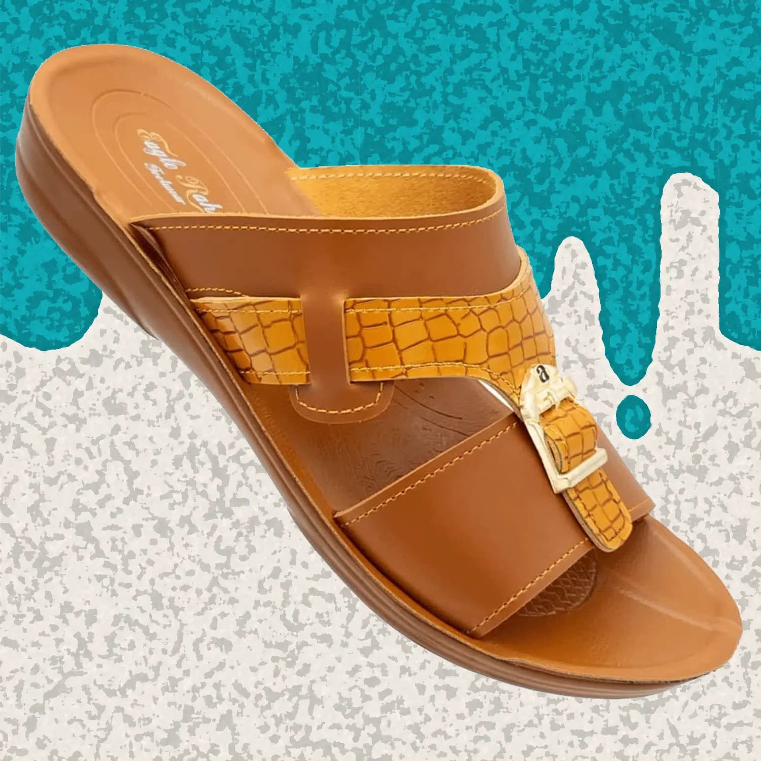 صندل مردانه المطراش چرم صنعتی