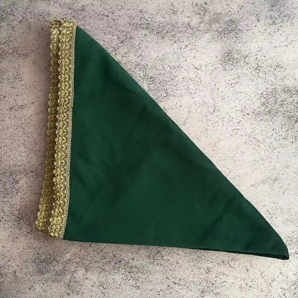رومیزی مخمل 1*1 متر در رنگ های متنوع — تصویر ۳