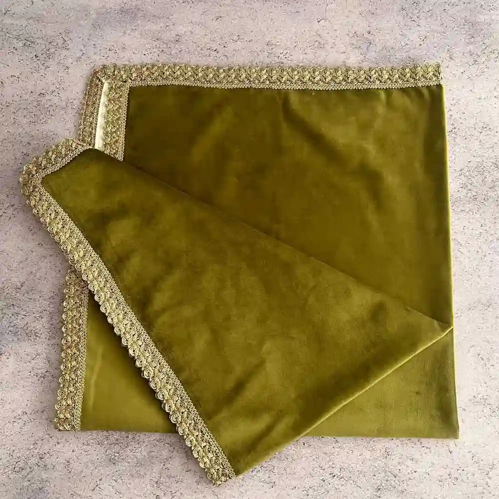 رومیزی مخمل 1*1 متر در رنگ های متنوع — تصویر ۸