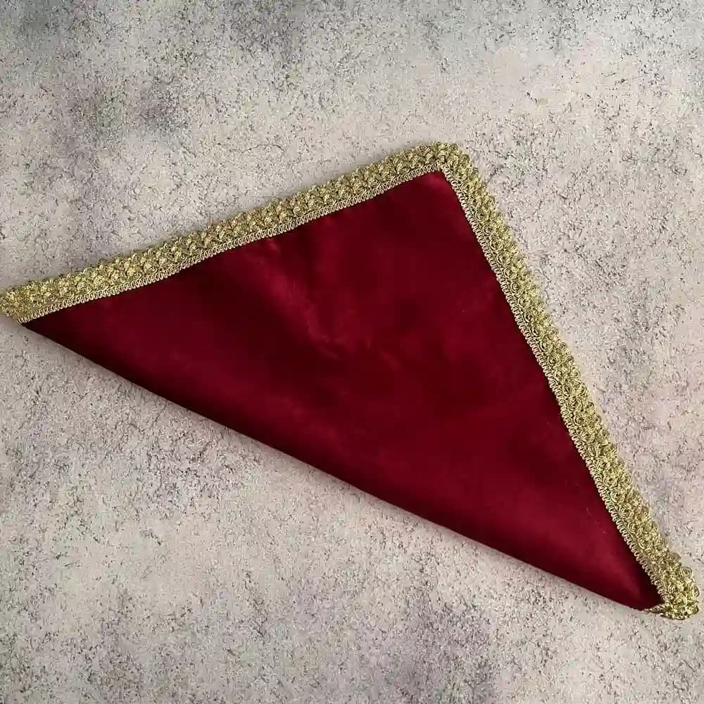 رومیزی مخمل 1*1 متر در رنگ های متنوع — تصویر ۵