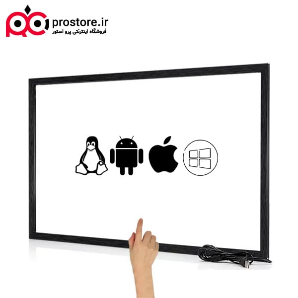 فریم لمسی ساز مادون قرمز یا Infrared(IR) سایز 18.5 اینچ سی تاچ مدل pr18f5011 — تصویر ۴