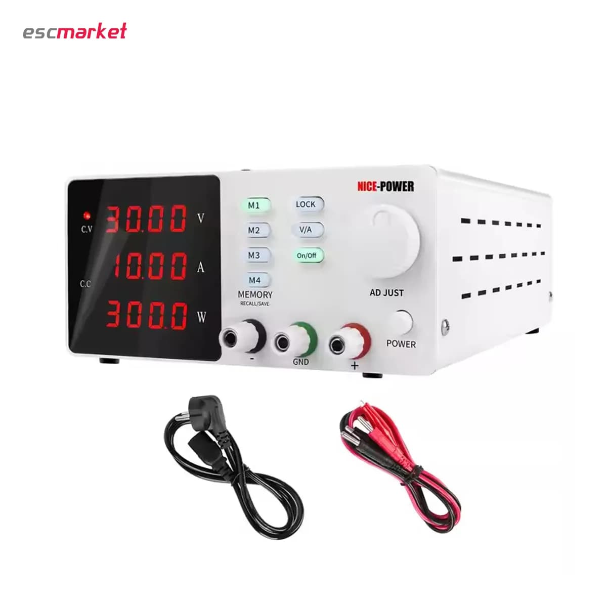 منبع تغذیه 30 ولت 10 آمپر سویچینگ NICE POWER مدل SPPS-S3010 — تصویر ۳