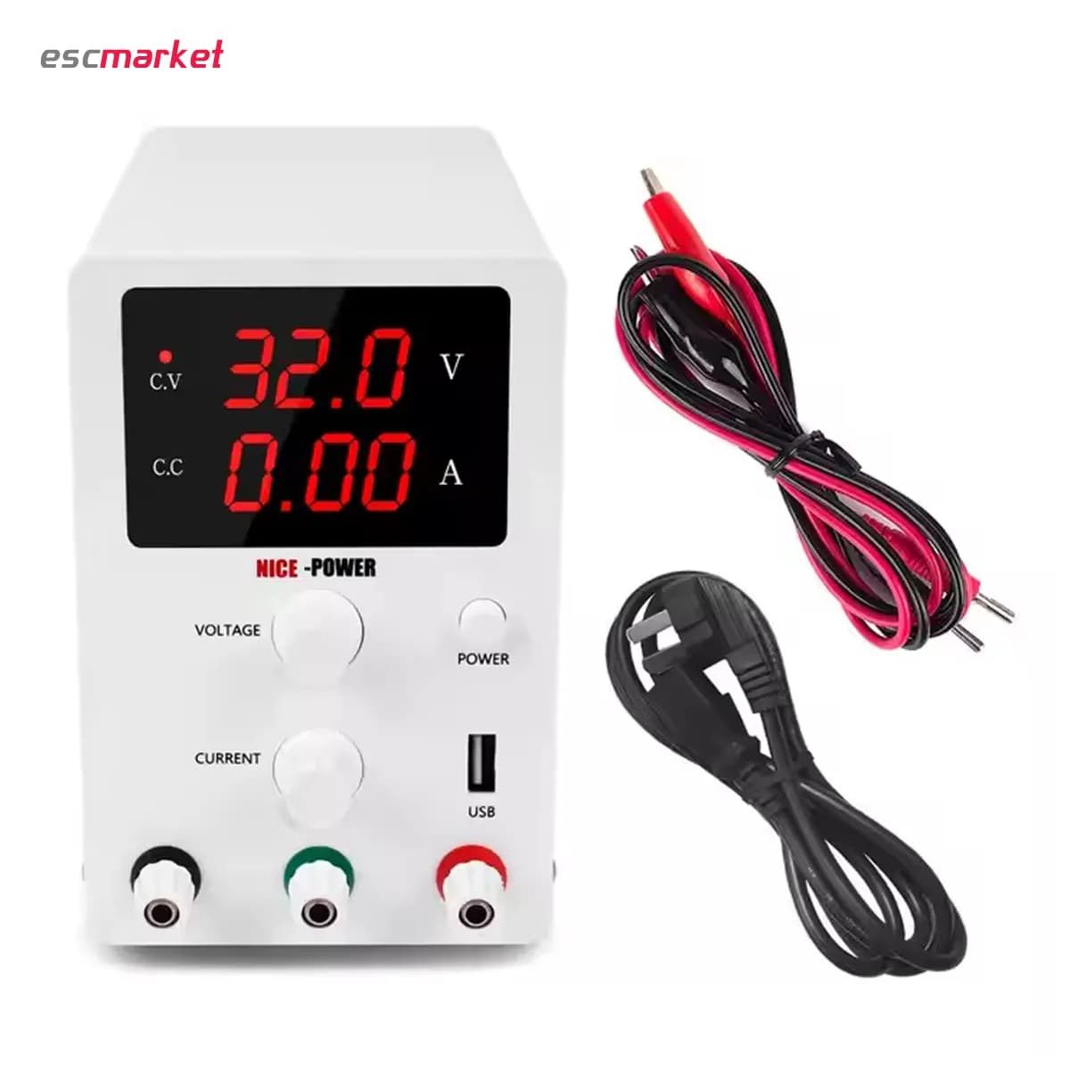 منبع تغذیه 30 ولت 10 آمپر سویچینگ NICE POWER مدل R-SPS3010 — تصویر ۳