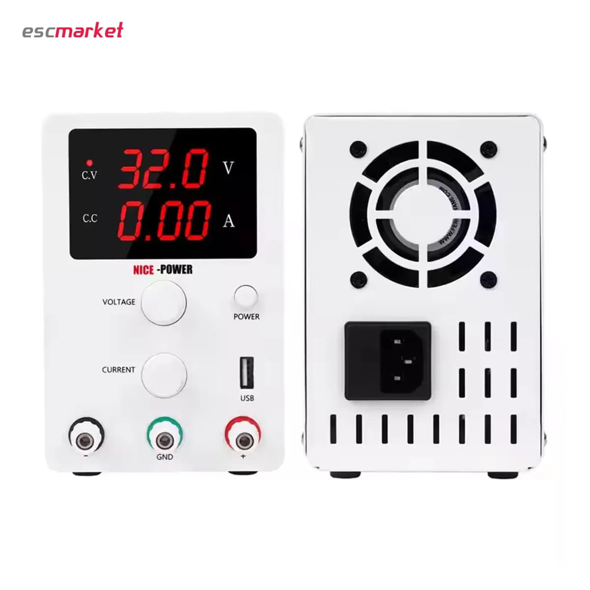 منبع تغذیه 30 ولت 10 آمپر سویچینگ NICE POWER مدل R-SPS3010 — تصویر ۴