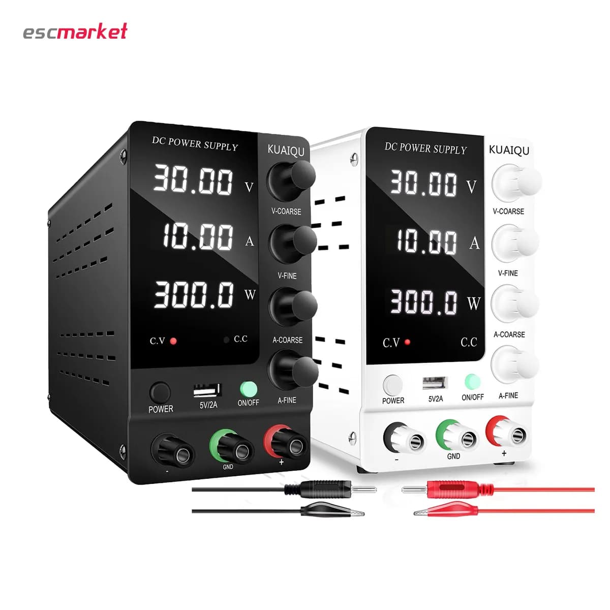منبع تغذیه 30 ولت 10 آمپر سویچینگ KUAIQU مدل SPS-C3010 — تصویر ۷
