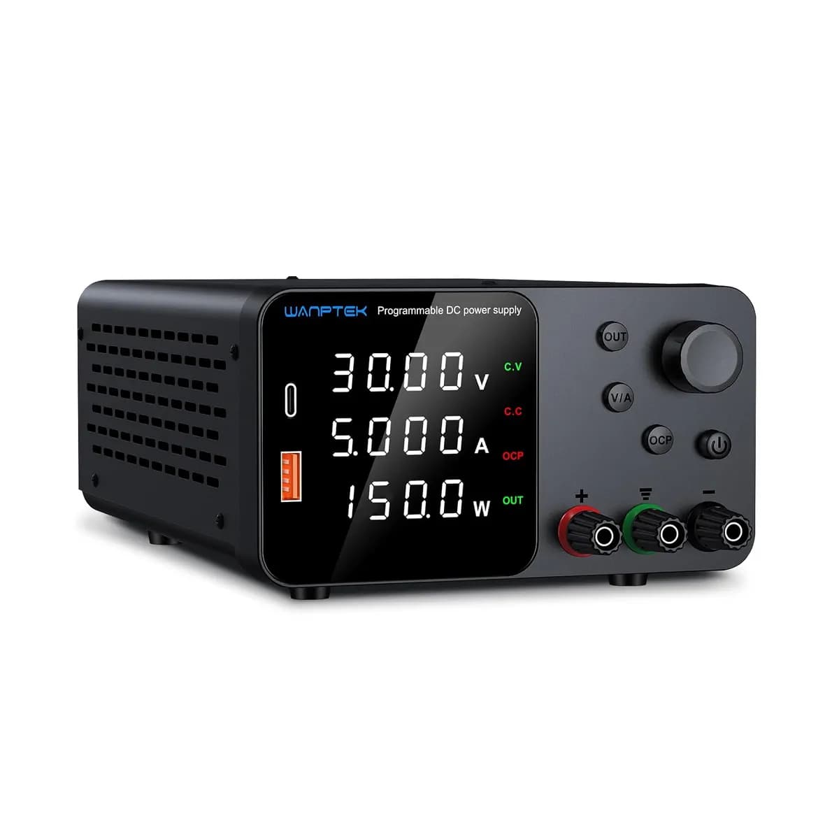 منبع تغذیه 30 ولت 5 آمپر سوئیچینگ WANPTEK مدل TPS305