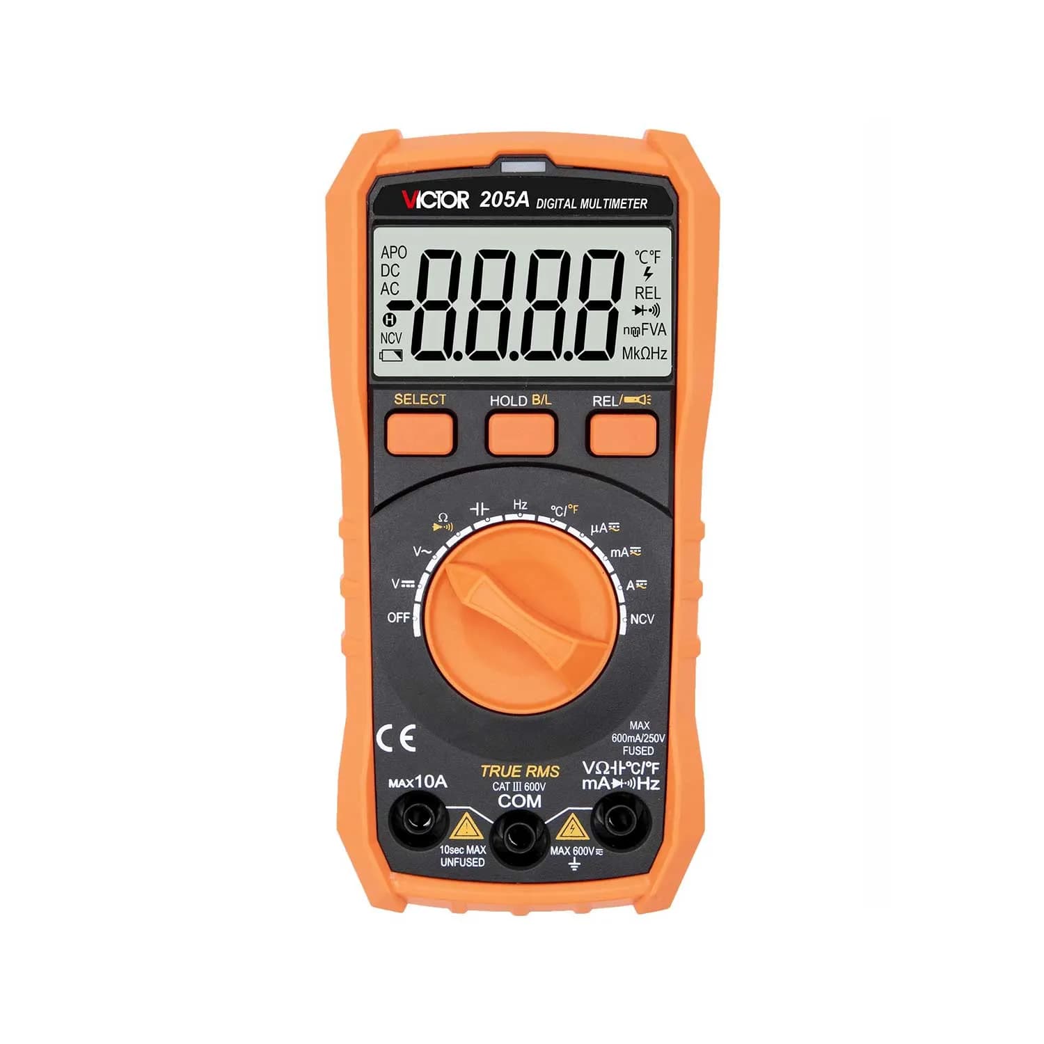 مولتی متر دیجیتال ویکتور مدل VICTOR 205A — تصویر ۷