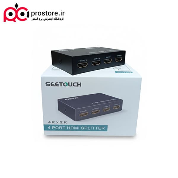 اسپلیتر HDMI چهار پورت 4K سی تاچ مدل STH14PR200