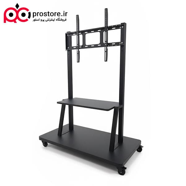 پایه چرخدار نمایشگر لمسی و اسمارت برد سی تاچ مدلPR1001PT9 دارای براکت