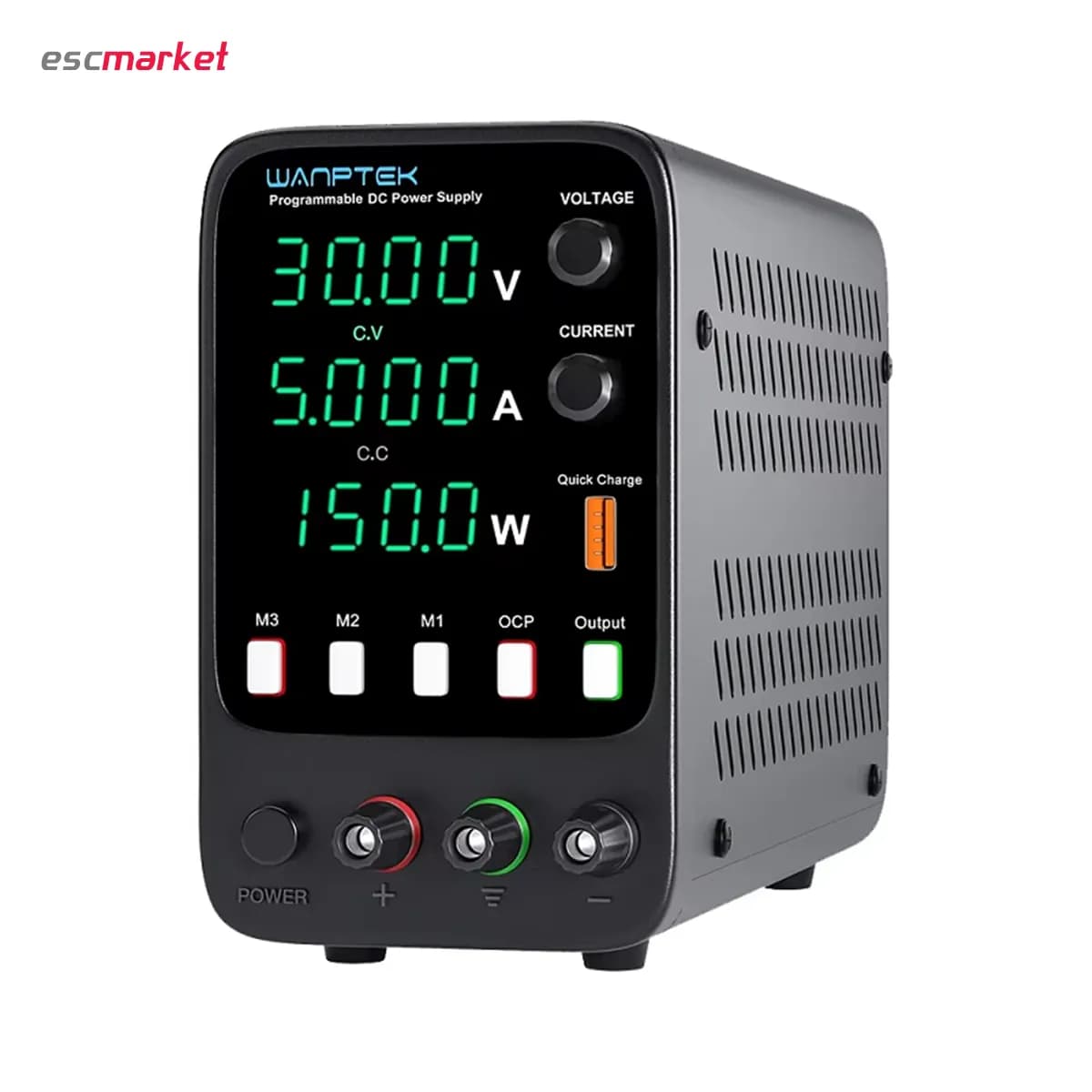 منبع تغذیه 30 ولت 5 آمپر سوئیچینگ WANPTEK مدل APS305H — تصویر ۷