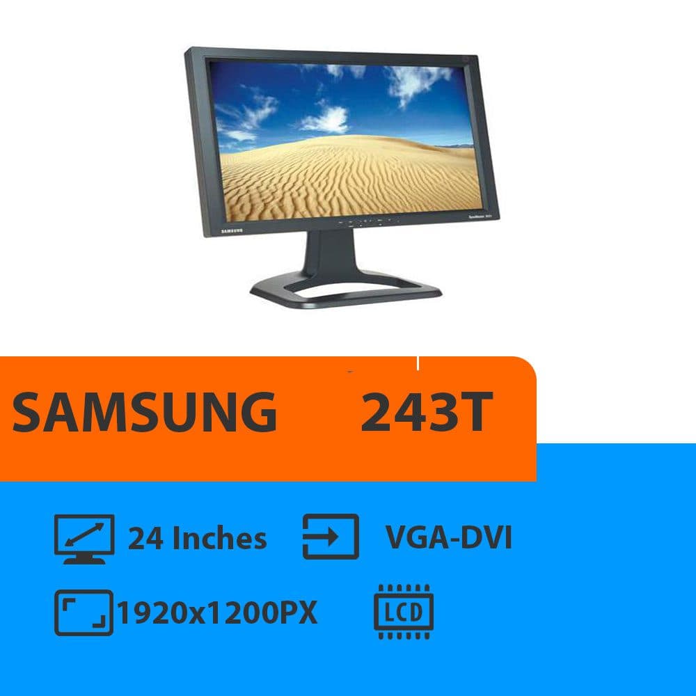 مانیتور استوک 24 اینچ SAMSUNG مدل243T — تصویر ۲