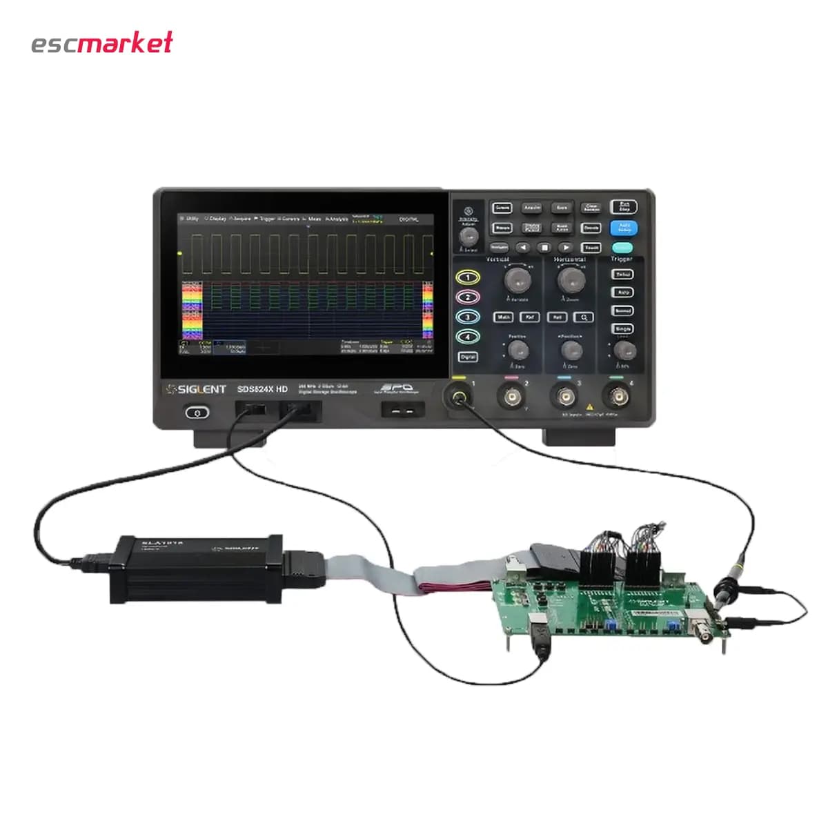 اسیلوسکوپ سیگلنت مدل SDS814X-HD چهار کانال 100 مگاهرتز — تصویر ۴
