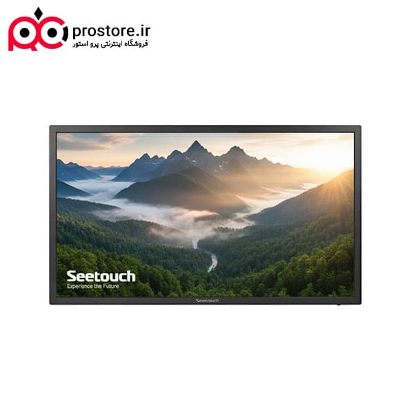 نمایشگر و تلویزیون لمسی با فریم لمسی ساز (IR) سی تاچ سایز 18.5 اینچ مدل ps18t201