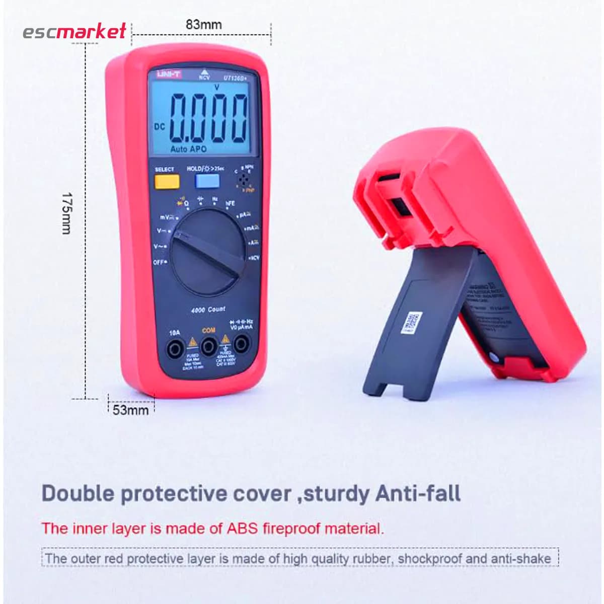 مولتی متر دیجیتال یونی تی مدل +UNI-T UT136C — تصویر ۷