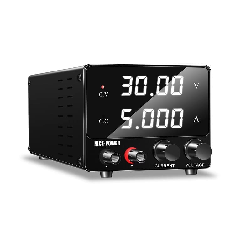 منبع تغذیه 30 ولت 5 آمپر DC – نایس پاور مدل SPS-F305 — تصویر ۲