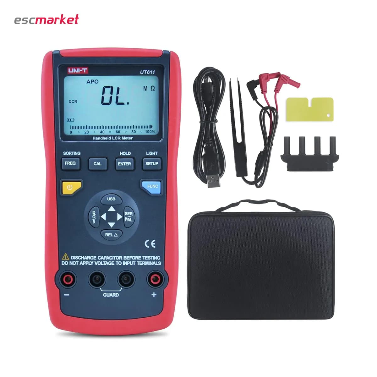 LCR متر دیجیتال یونیتی مدل UT611 — تصویر ۷