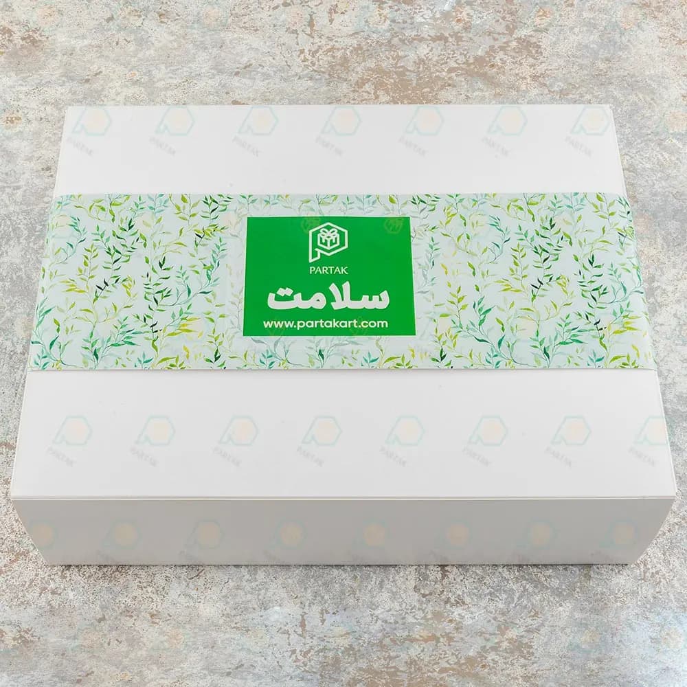 پک هدیه سلامت 2 شامل بالش چشم، روغن لوندر، حوله و صابون دست ساز — تصویر ۳
