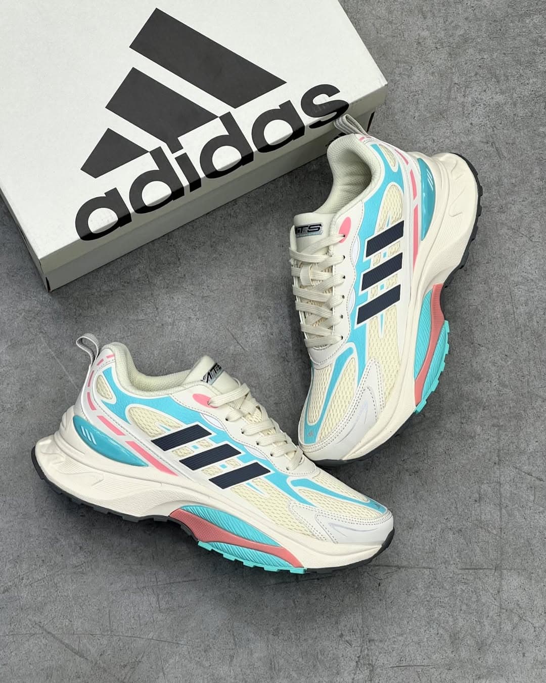 کتونی آدیداس ام تی اس پرو کرم آبی مستر کوالیتی | Adidas MTS Pro Cream Blue — تصویر ۲