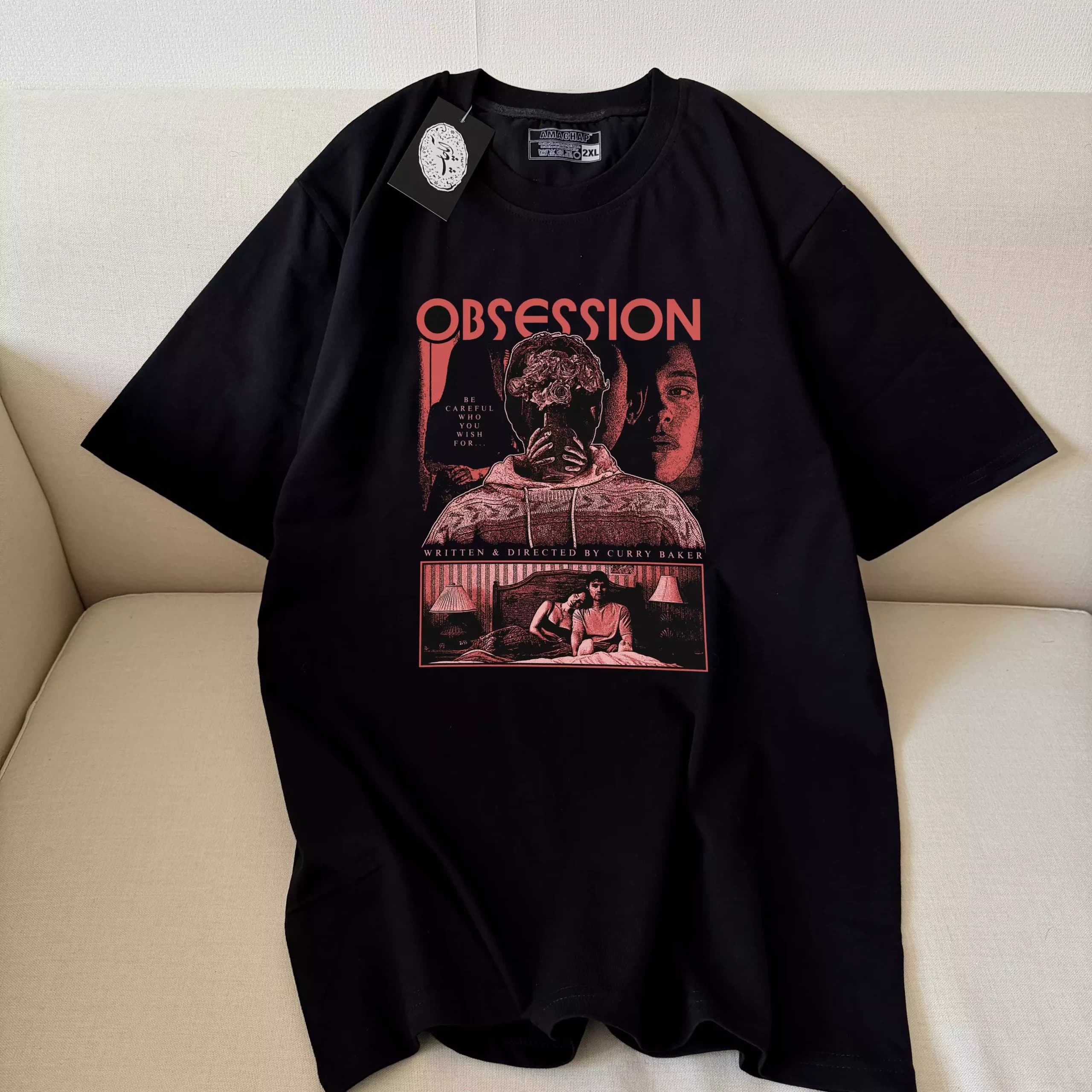 تیشرت نخ پنبه طرح سریال 42392 Obsession