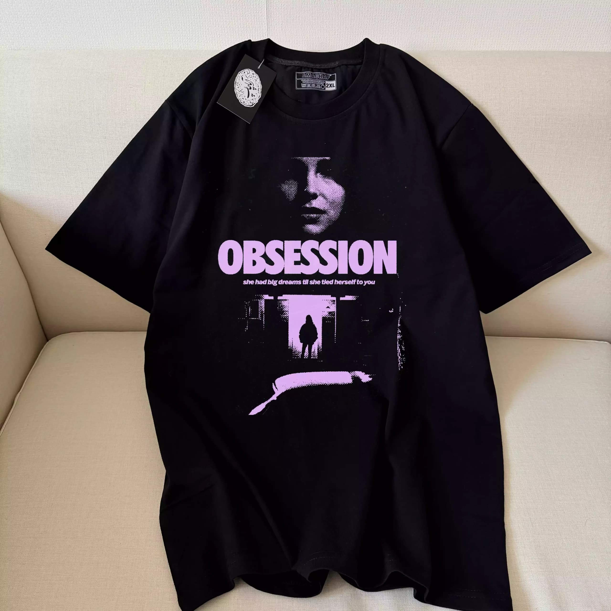 تیشرت نخ پنبه طرح سریال 42355 Obsession