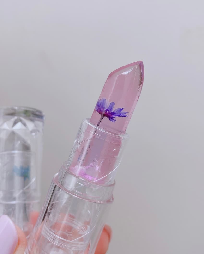 رژلب گل دار حرارتی