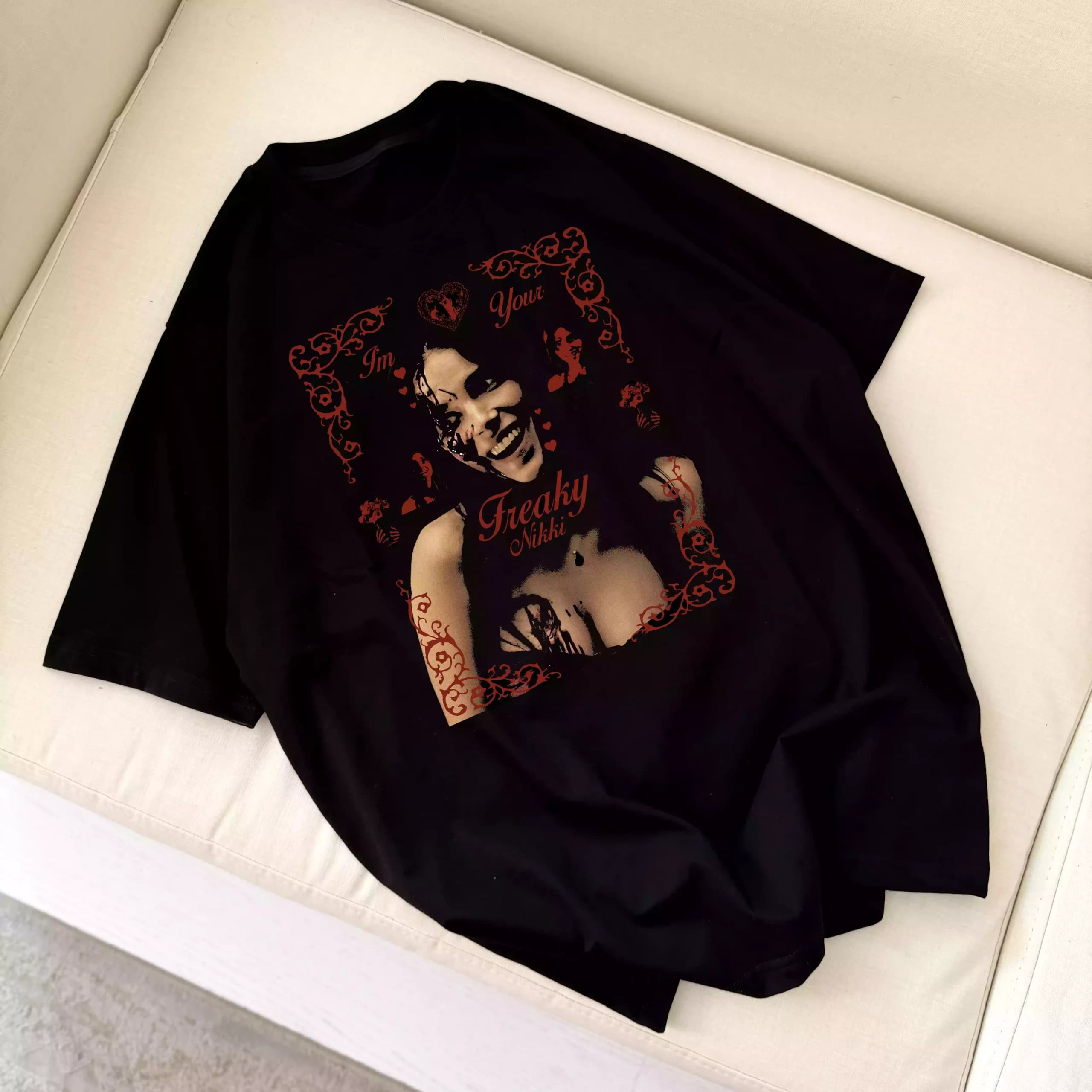 تیشرت نخ پنبه طرح سریال 42273 Obsession