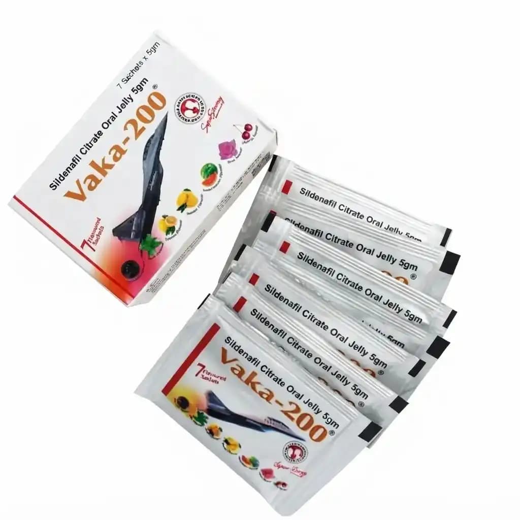 ژل خوراکی تقویت قوای جنسی و نعوظ VAKA-200