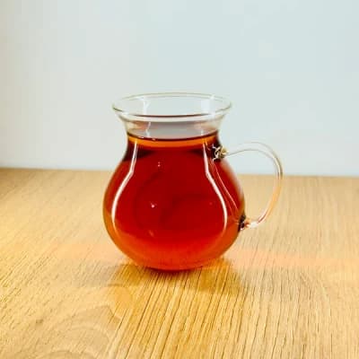 استکان ۶ تایی کمرباریک پیرکس دسته دار خمره ای l اصلی ( شرکتی )