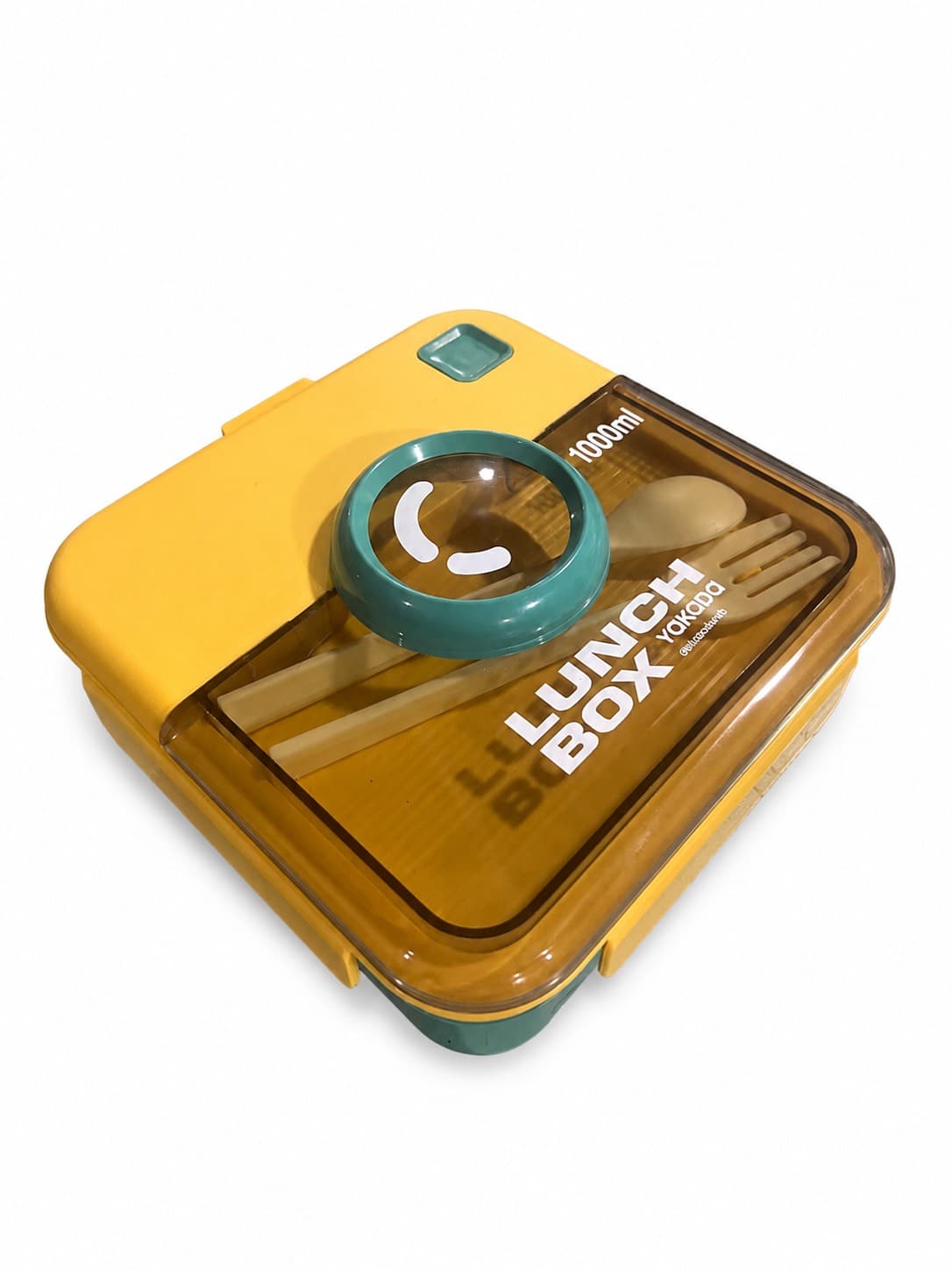 ظرف غذا همراه با قاشق و چنگال مدل camera lunch box — تصویر ۲