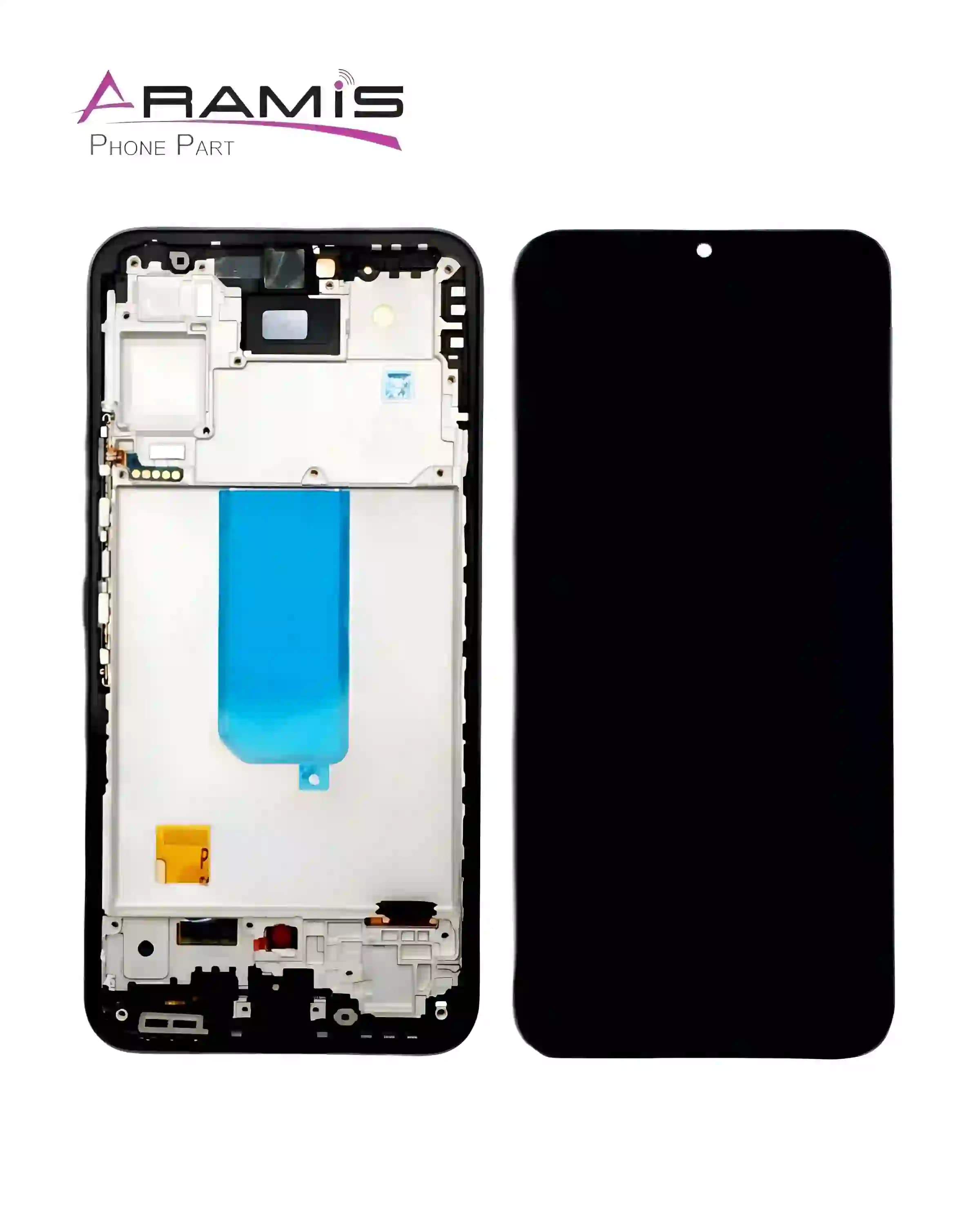 تاچ ال سی دی سامسونگ A54 بافریم کیفیت OLED FLAT JC — تصویر ۲