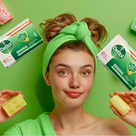 صابون دتول مدل Dettol Original اوریجینال به حجم 100 گرمی — تصویر ۴