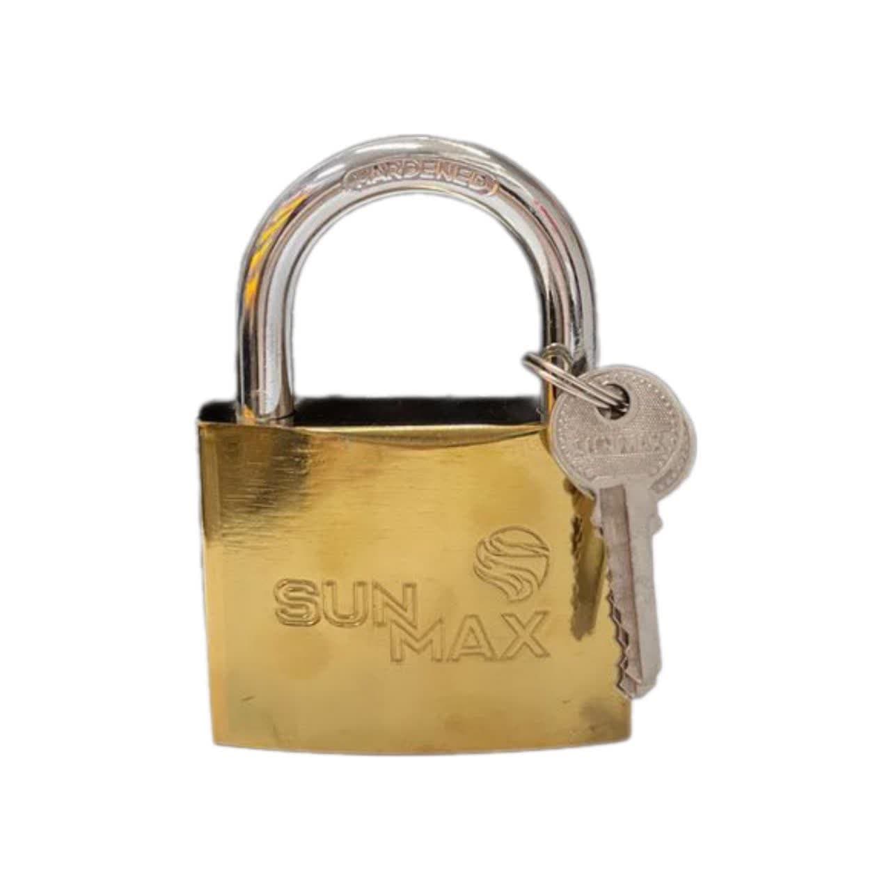 قفل آویز زرد50سان مکس