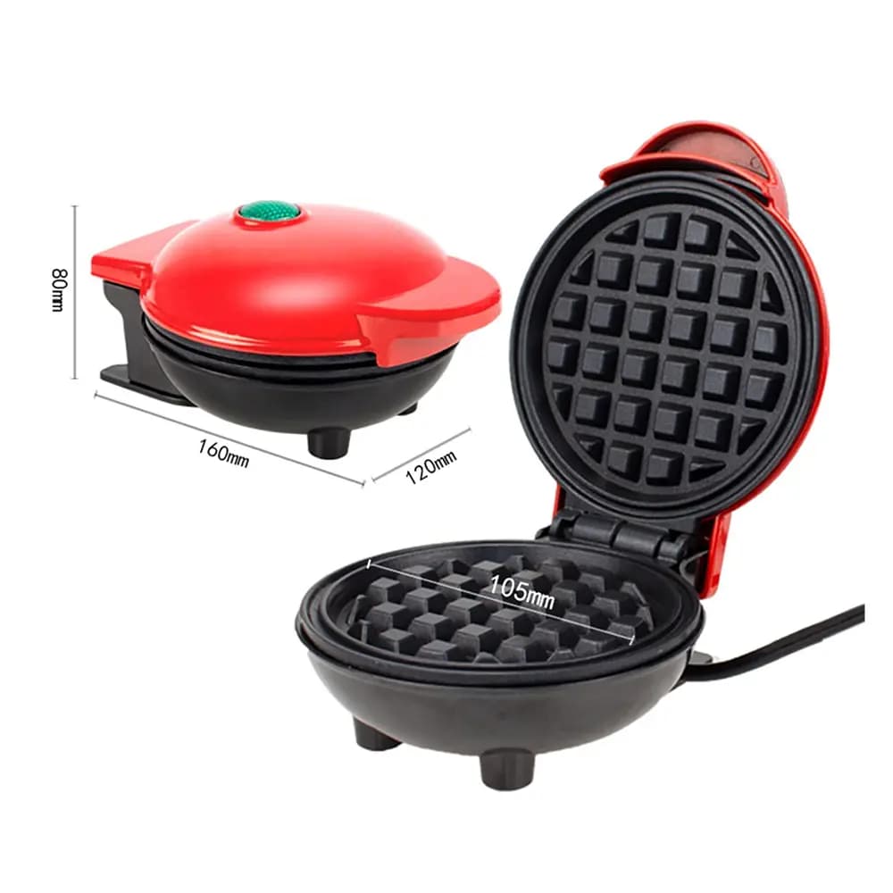 مینی وافل ساز 4 اینچی مدل Waffle — تصویر ۷