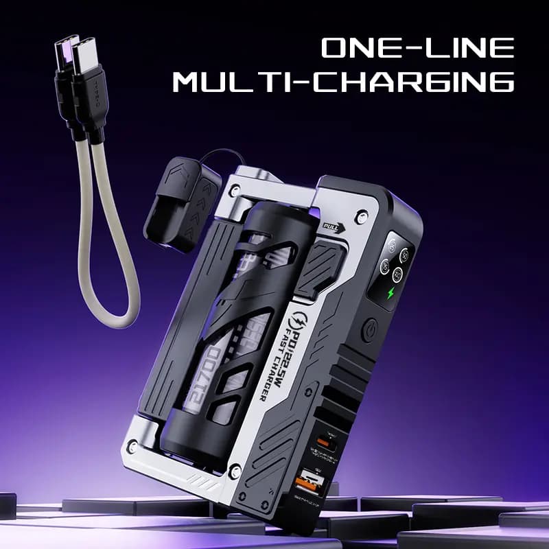 پاوربانک خشابی VIEREX مدل PL-01 با ظرفیت 5000mAh — تصویر ۵