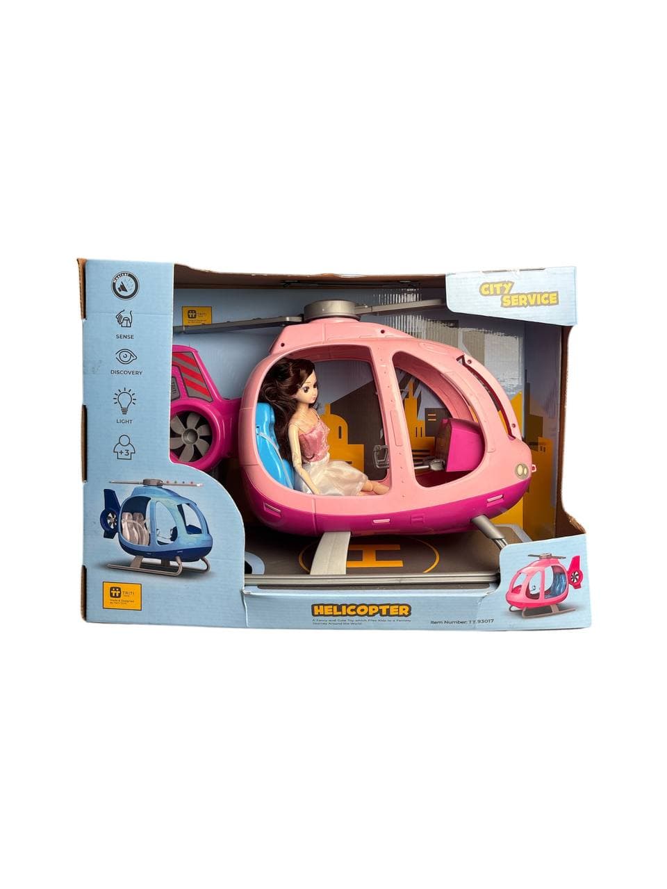 هلی کوپتر با باربی مدل helicopter کد tt-93017